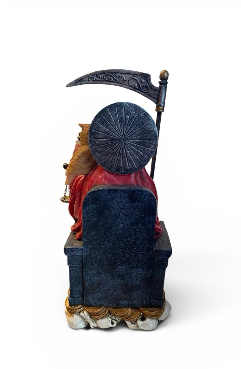 Sitting Santa Muerte Red Love